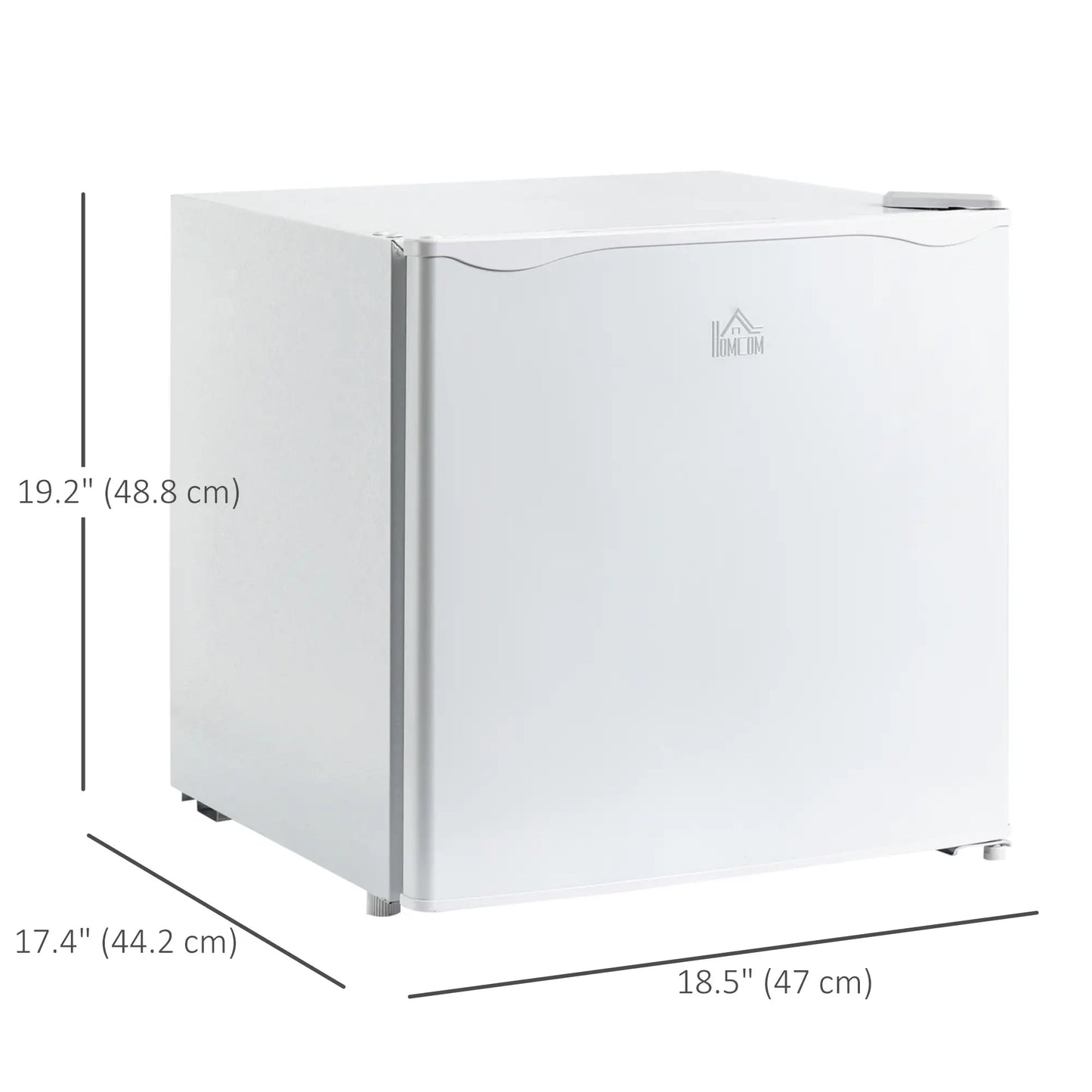 1.1 Cu. Ft. Mini Freezer, Compact Upright, Reversible Door, White Small Kitchen Appliances at Gallery Canada