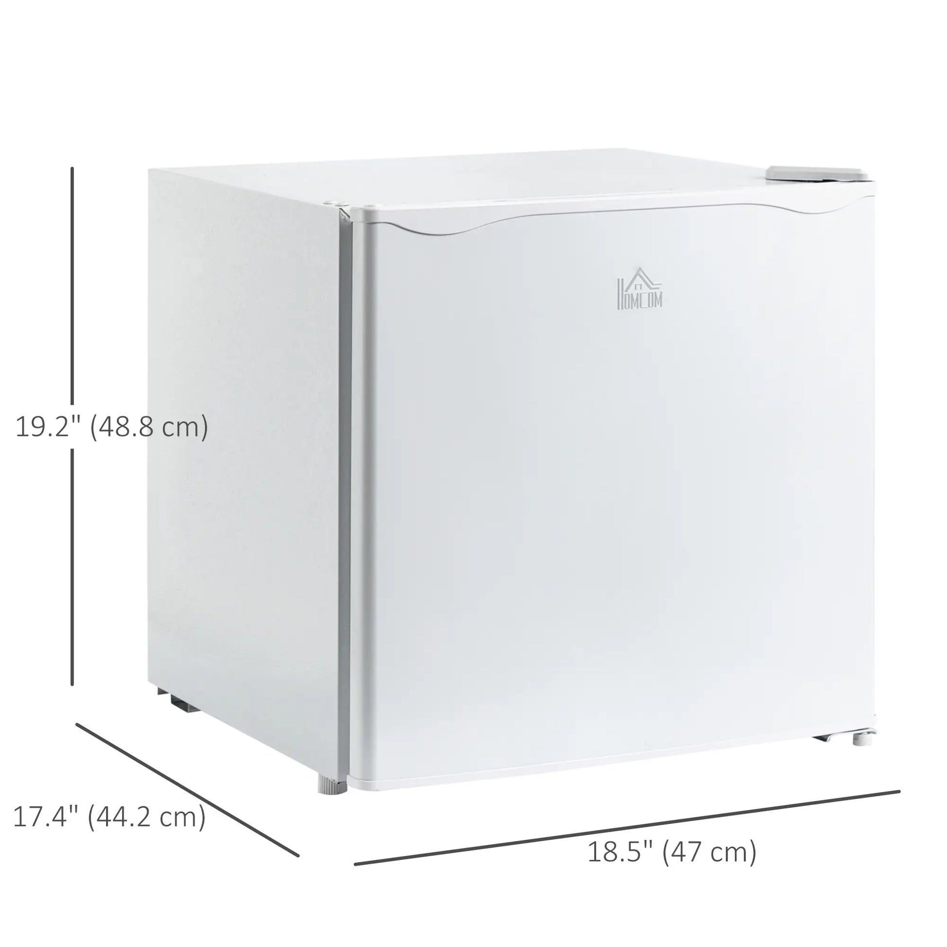 1.1 Cu. Ft. Mini Freezer, Compact Upright, Reversible Door, White Small Kitchen Appliances at Gallery Canada