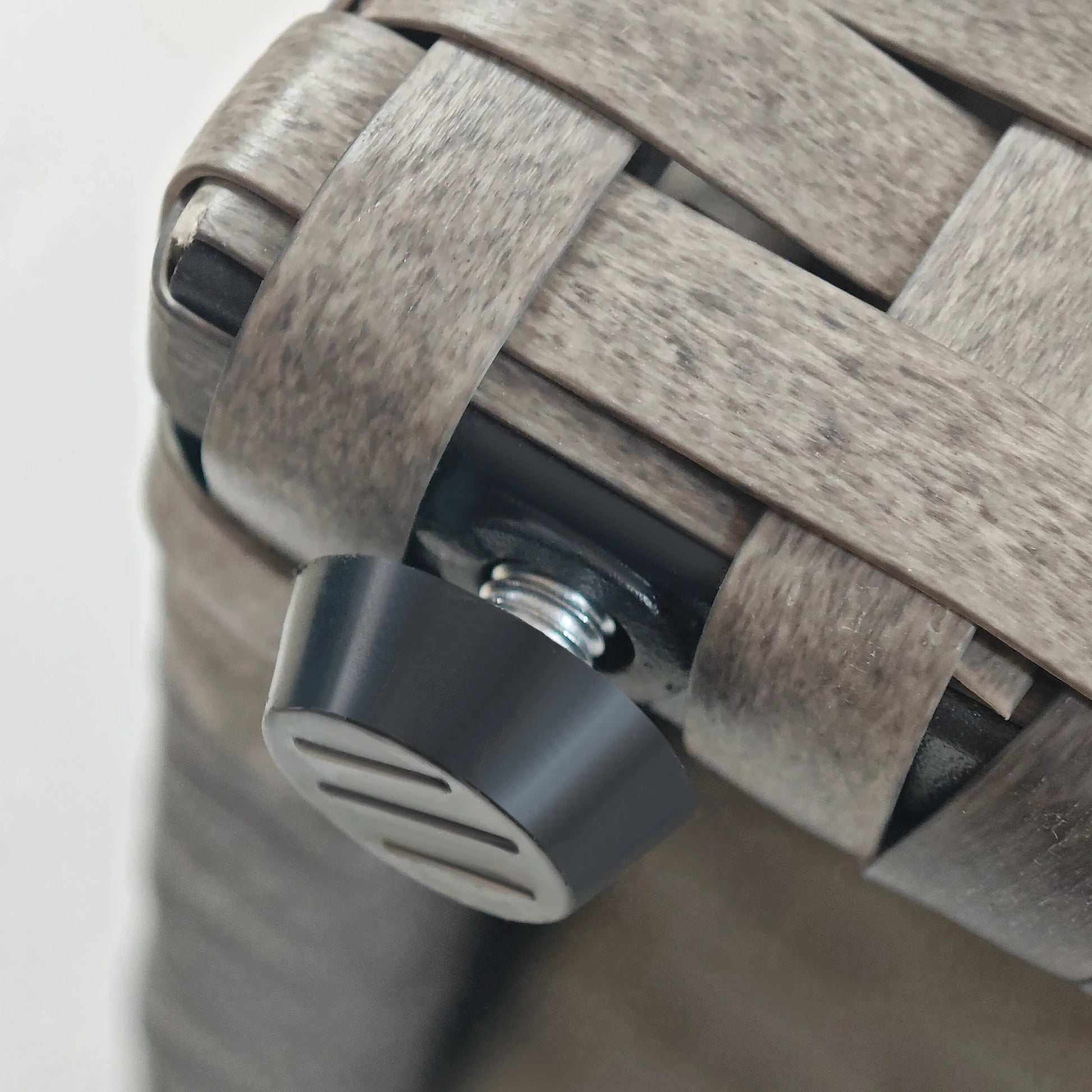 22L Raised Garden Box with Trellis, PE Rattan, Two Plant Boxes, Mixed Grey, Grey Elevated Garden Beds at Gallery Canada