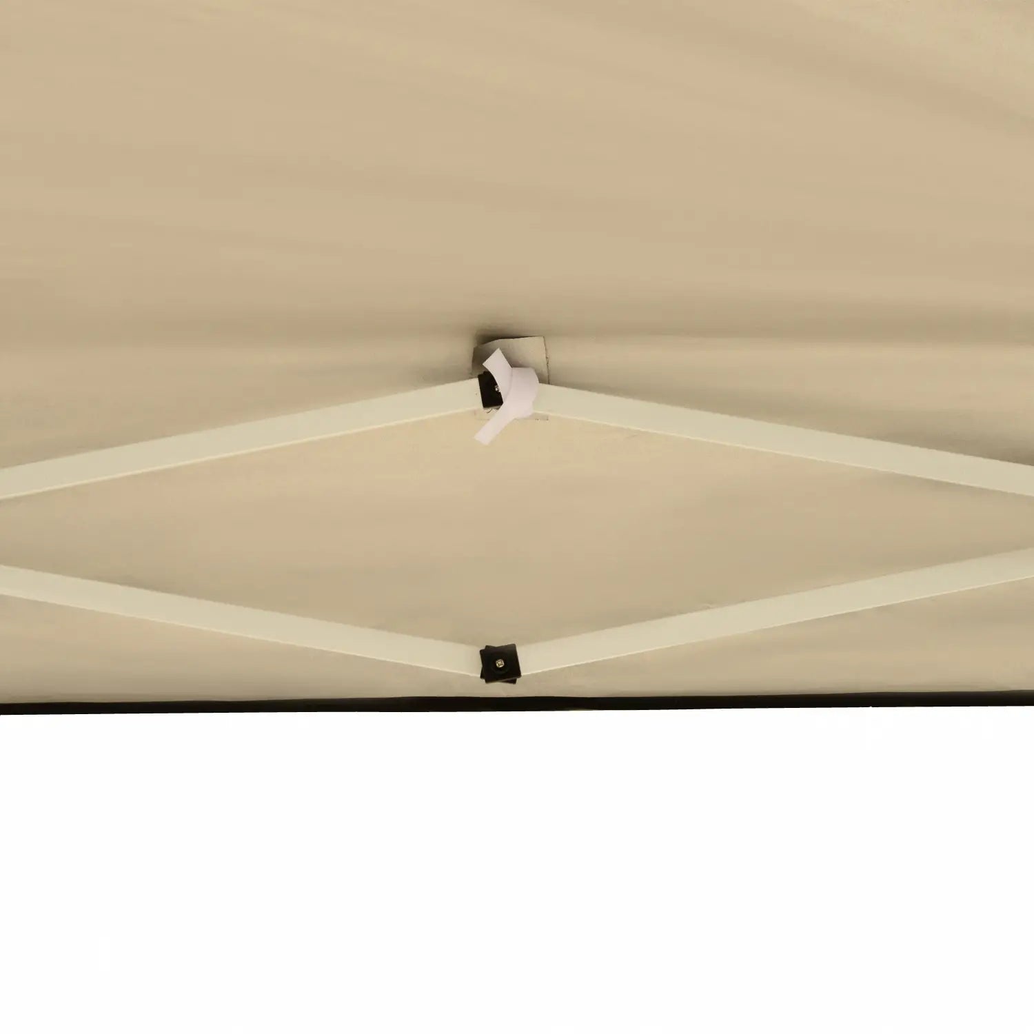 10 x 10ft Folding Pop Up Tent, Outdoor Gazebo Canopy, Black Pop Up Canopies at Gallery Canada