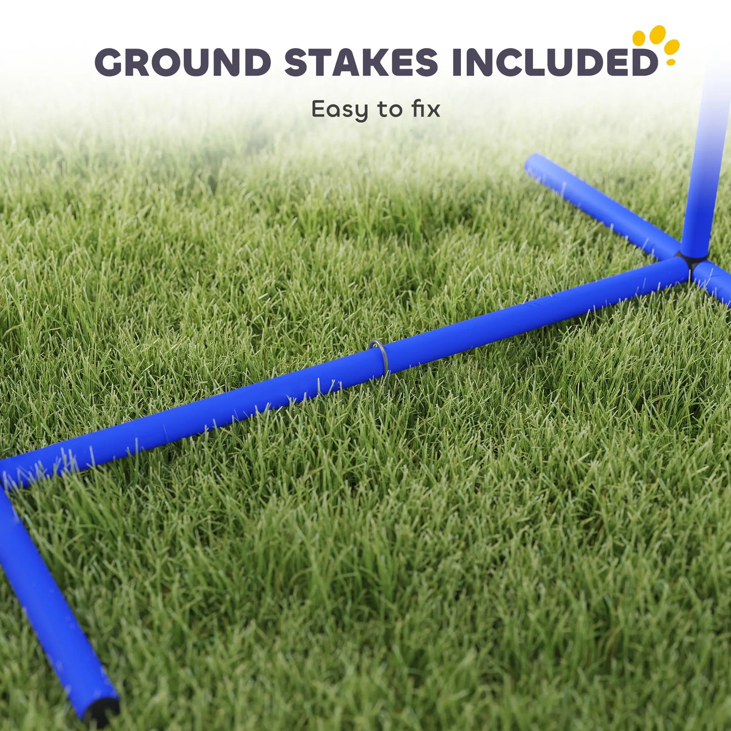 Dog Agility Training Equipment, 4 Pcs Obstacle Course, Blue Dog Agility Training Equipment at Gallery Canada