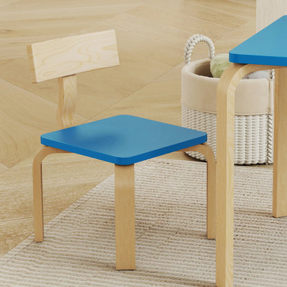 Kids Table And 2 Chair Set, Multi-Activity Furniture, Blue Kids Table Sets at Gallery Canada