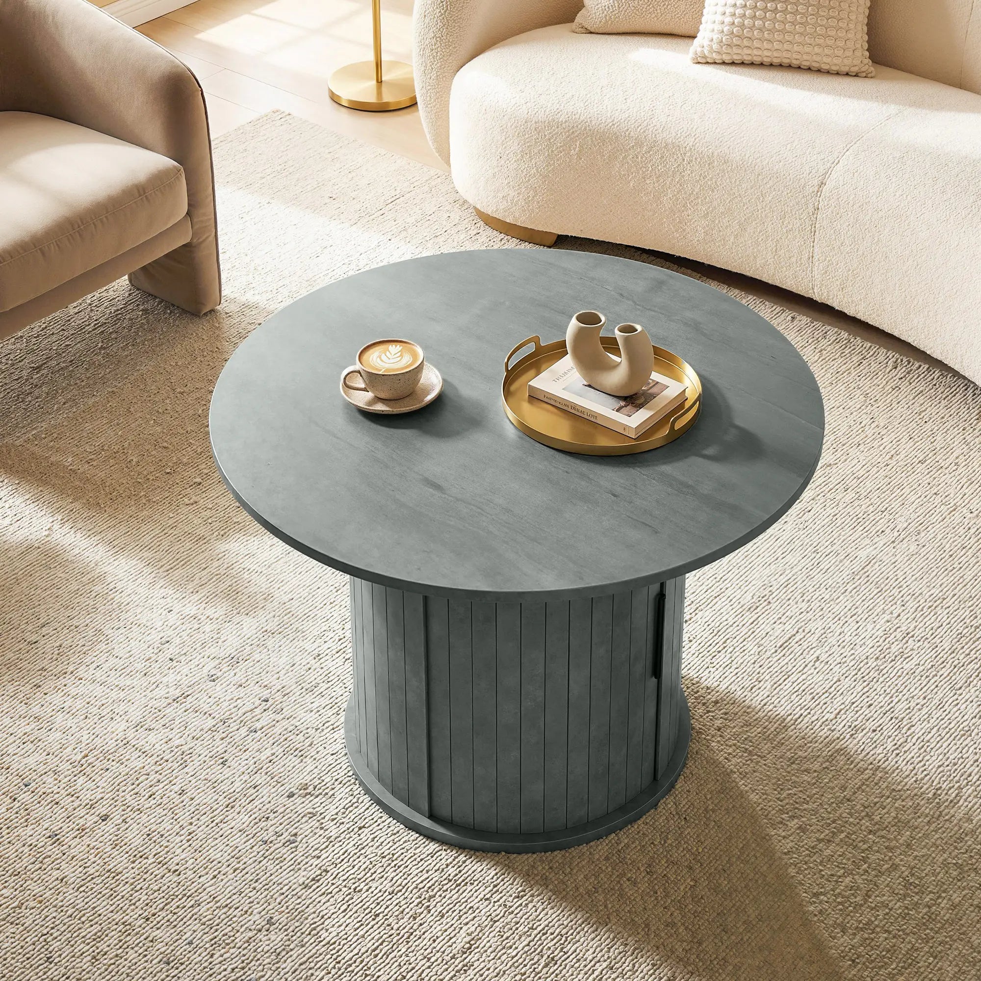 Round Coffee Table, 31.5