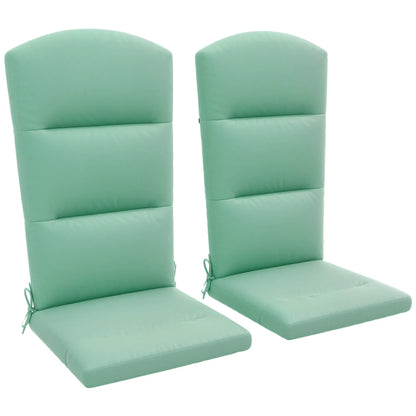 Adirondack Chair Cushions, Set of 2, Green Patio Chair Cushions at Gallery Canada
