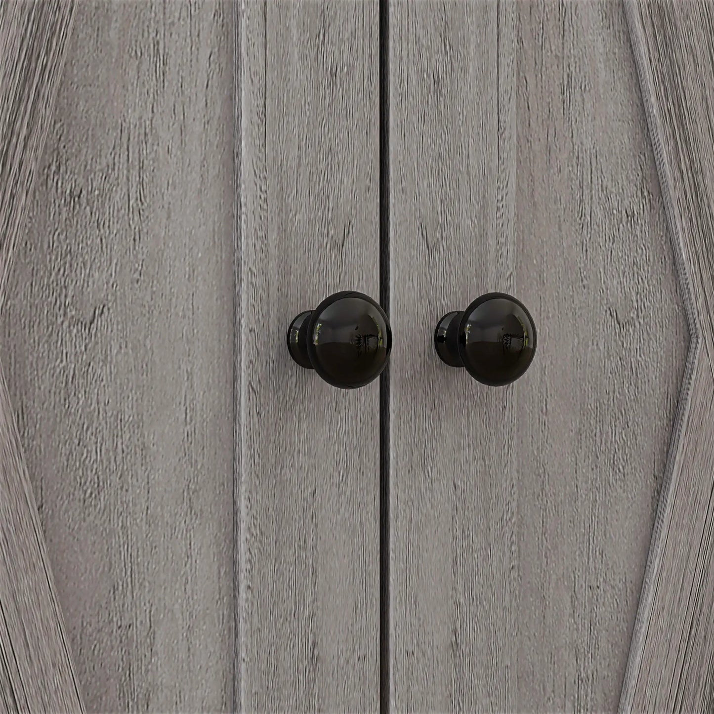 Farmhouse Storage Cabinet With Doors, Drawer, Grey Wash Storage Cabinets at Gallery Canada