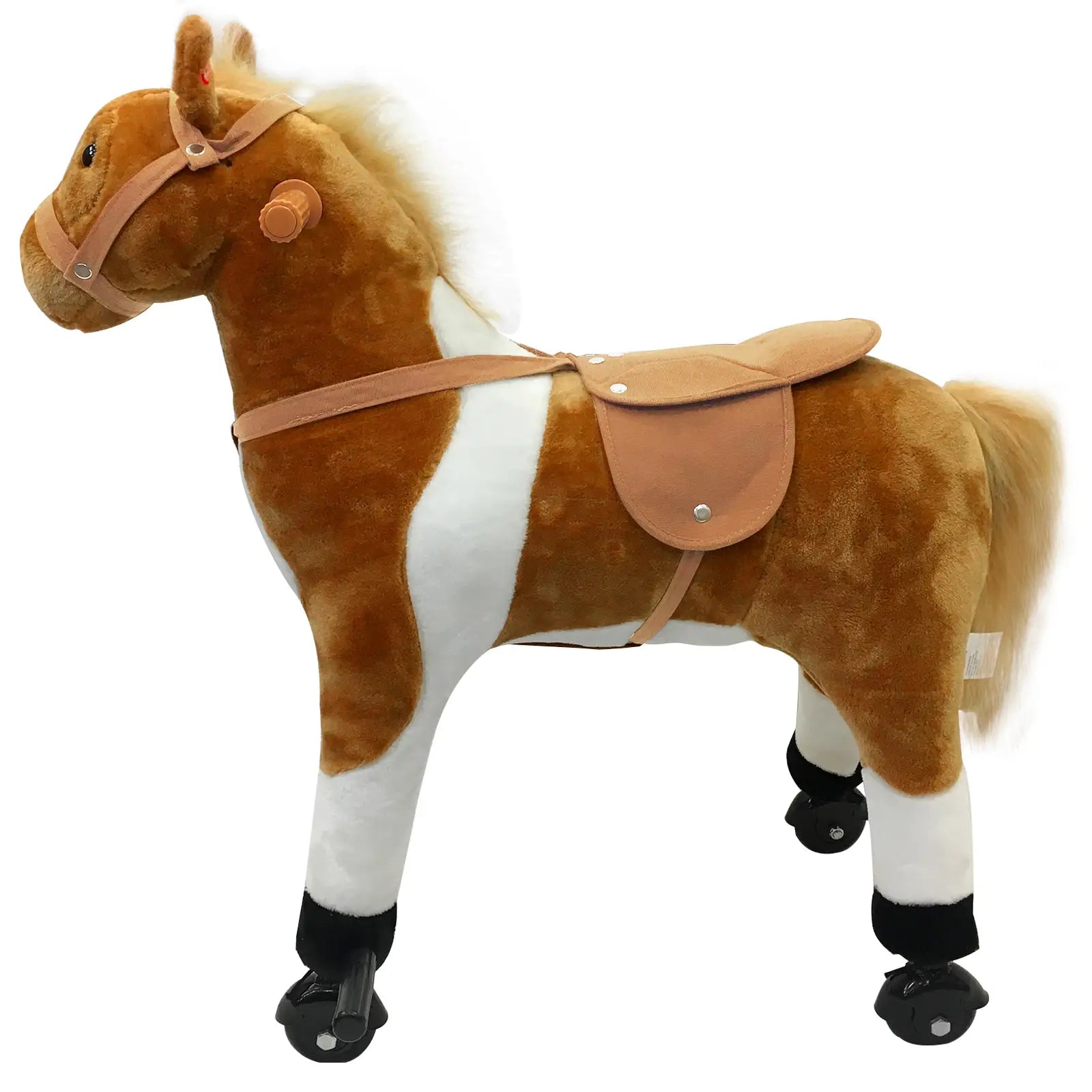 Kids Rocking Horse, Large Ride on Toy for Toddlers, Brown Rocking Horses at Gallery Canada
