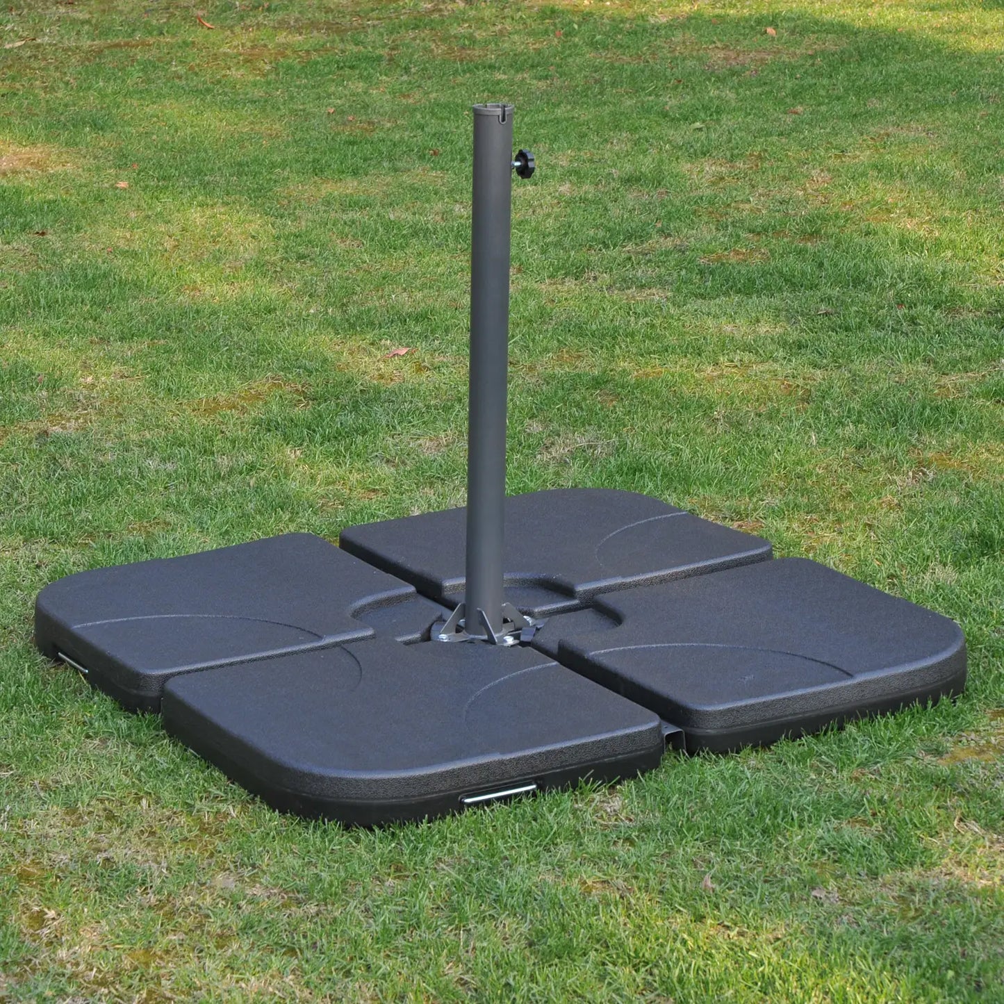 4pc Portable Umbrella Base Weights, Garden Parasol Stand, Black Umbrella Bases at Gallery Canada