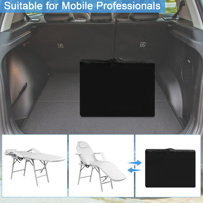 73 Inch Adjustable Massage Table, Backrest, Footrest Spa & Salon at Gallery Canada