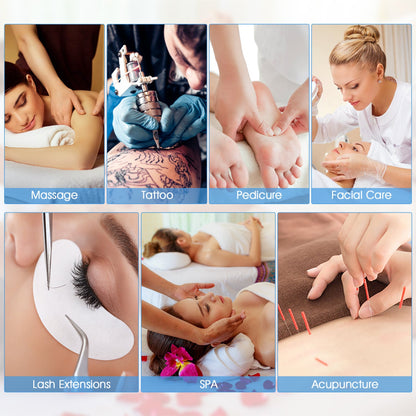 73 Inch Adjustable Massage Table, Backrest, Footrest Spa & Salon at Gallery Canada