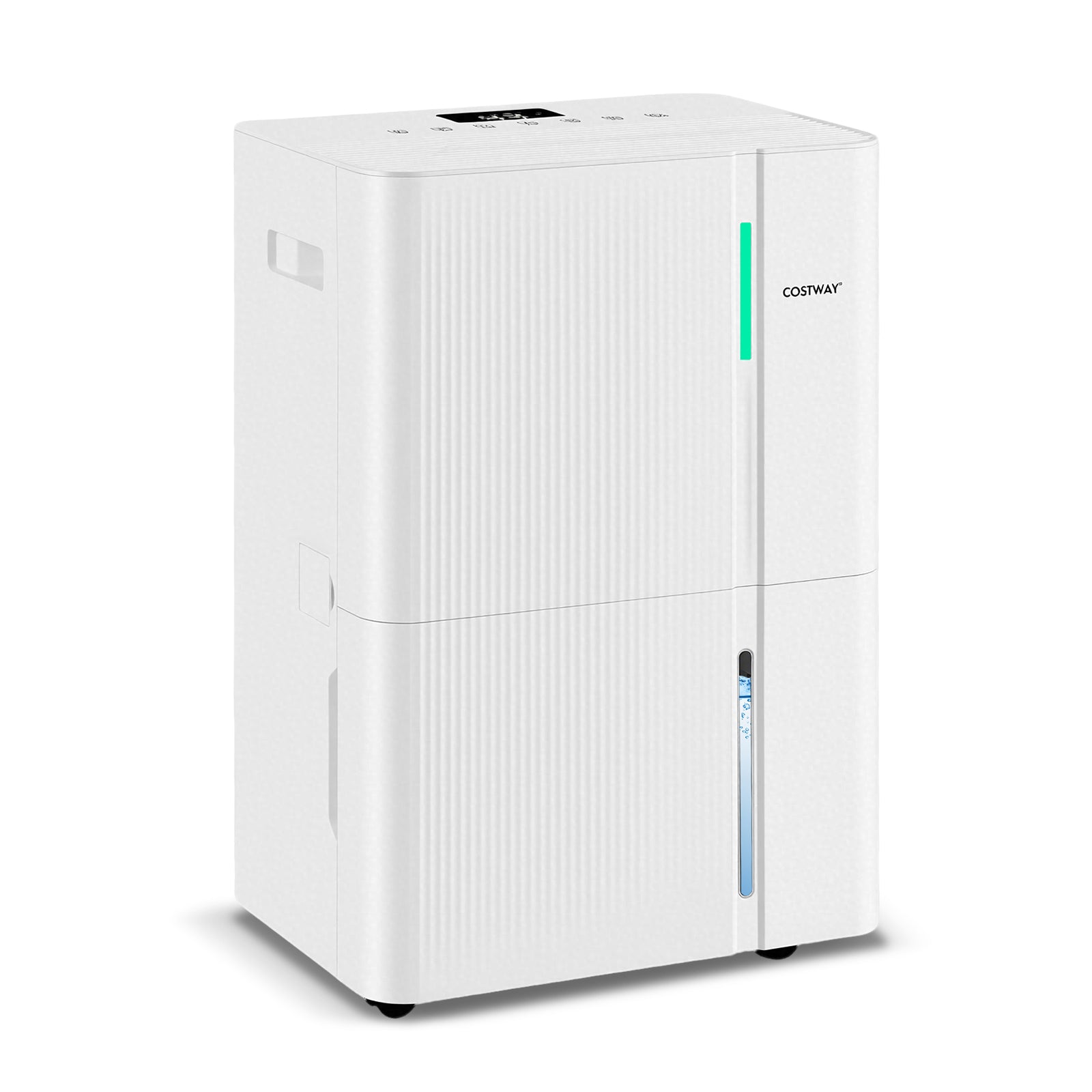74/96 Pints Dehumidifier for Home 4500/5500 Sq. Ft Dehumidifier with 3 Modes-74 Pints, White Dehumidifiers White at Gallery Canada