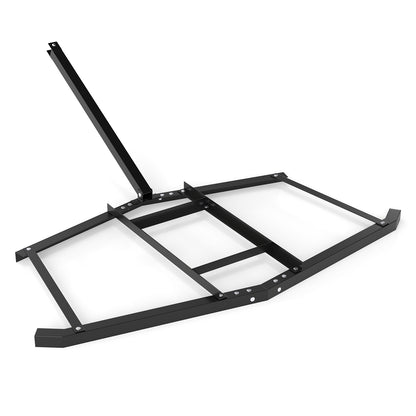 74" Wide Driveway Drag Tow Behind Leveling Rake, Black Lawn Care Tools Black at Gallery Canada