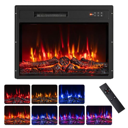 750/1500W Electric Fireplace Insert 23" Fireplaces at Gallery Canada
