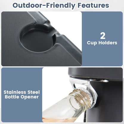 75 Quart Portable Hard Cooler with 6-Day Ice Retention and Wheels, Gray Coolers at Gallery Canada