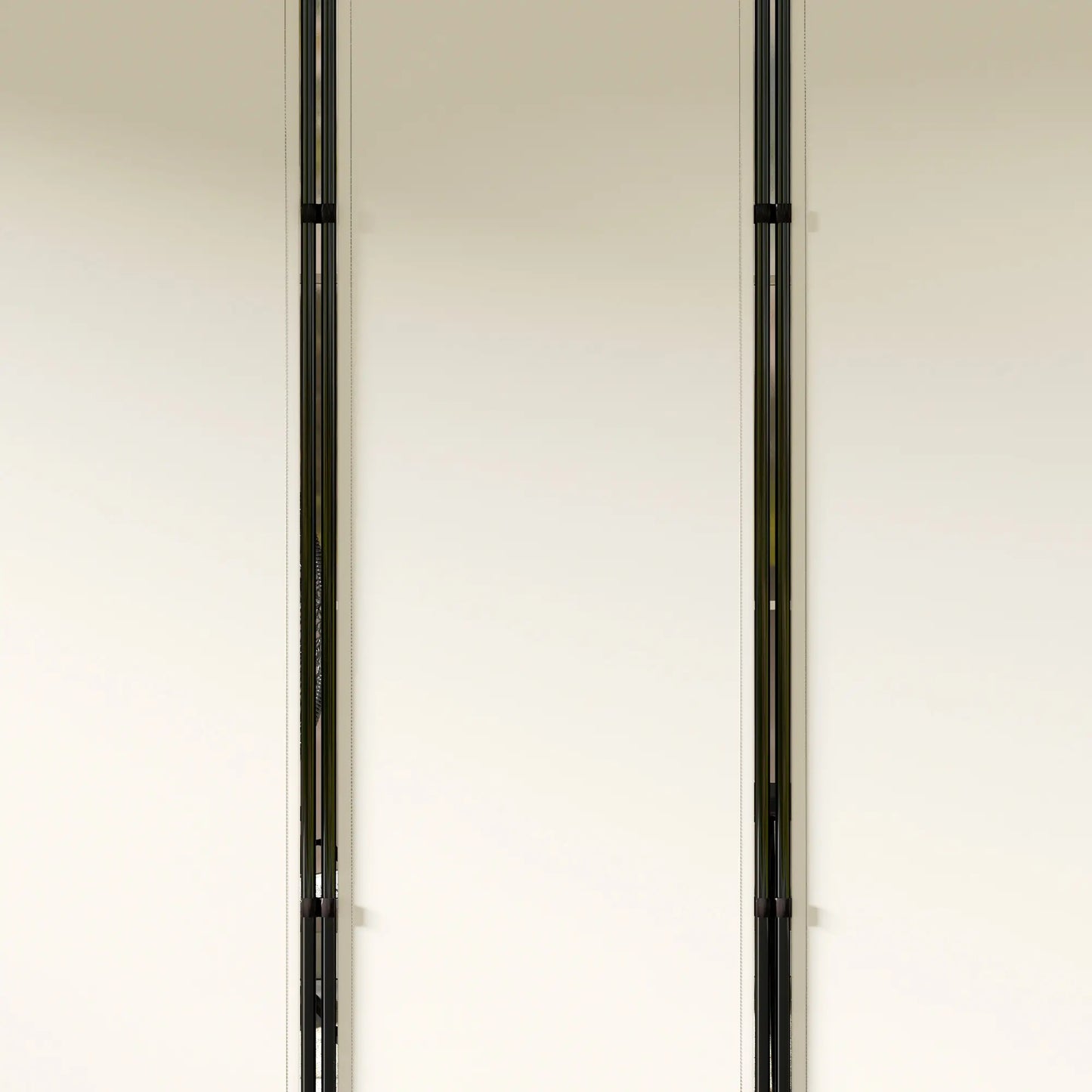 6 Panel Folding Room Divider, UV30+ Privacy Screen, Beige Side Awnings at Gallery Canada