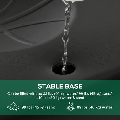 Portable Basketball Hoop, 7ft-8.5ft Adjustable with Wheels, 32.3" Backboard Basketball at Gallery Canada