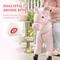 Licorne à Monter Jouet pour Filles 2-5 Ans, Licorne à Monter, Rose