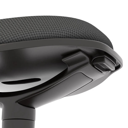 Standing Desk Stool, Ergonomic Wobble Chair, Adjustable Leaning Stool, Black Office Chairs at Gallery Canada