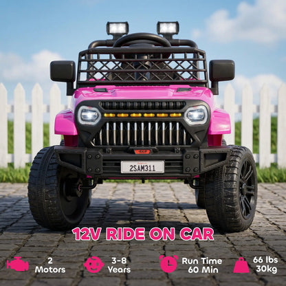 12V Ride On Truck, Electric Car For Kids, Pink Electric Toy Cars at Gallery Canada