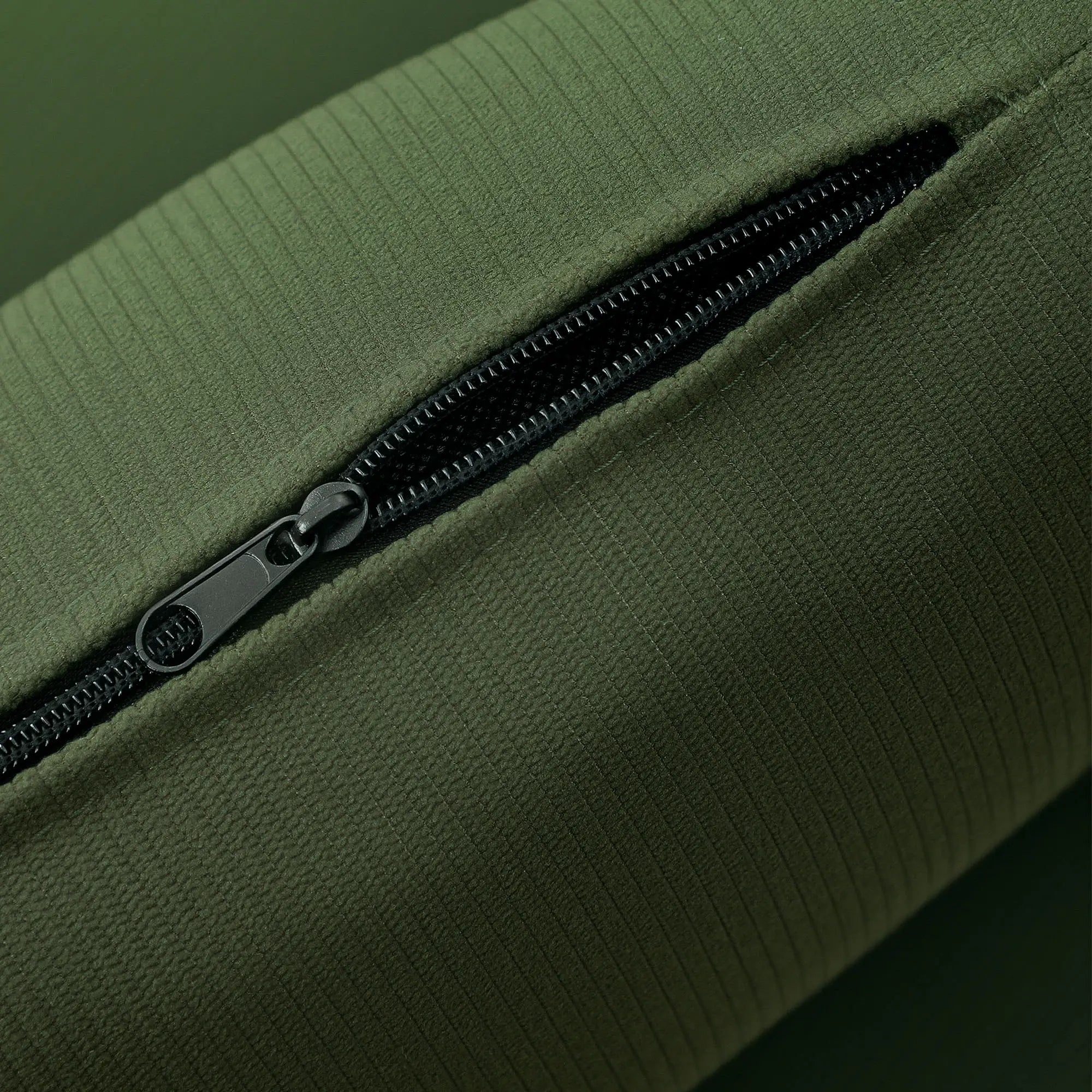 Modern Accent Chair, Upholstered Armchair, Solid Wood Legs, Lumbar Pillow, Green Accent Chairs at Gallery Canada