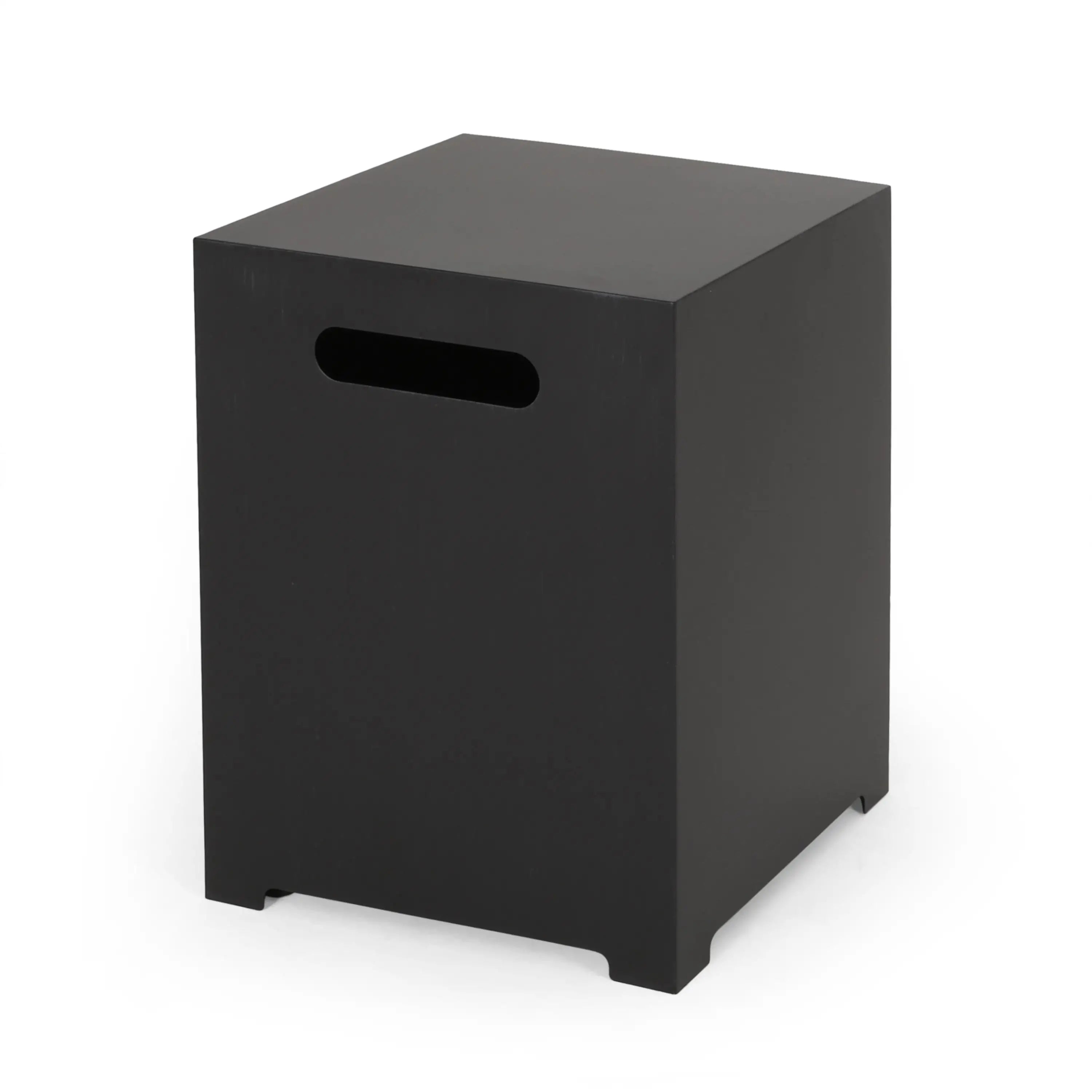 Metal Propane Tank Cover Side Table, 15.5