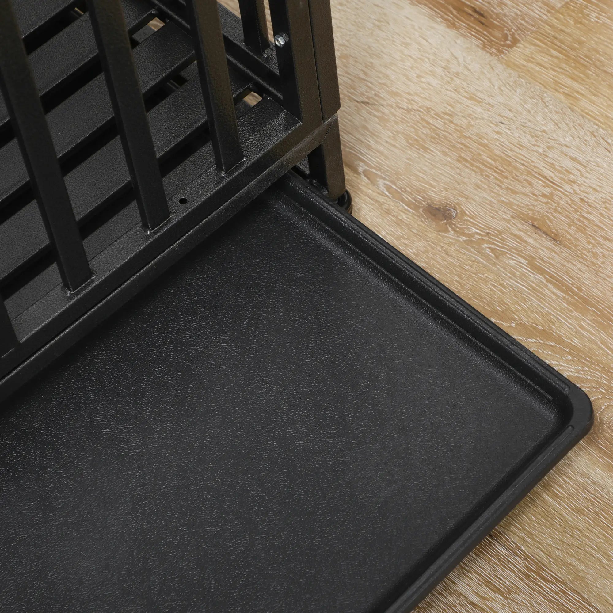 44 Heavy Duty Steel Dog Crate, Pet Cage with Wheels, Black Houses, Kennels & Pens at Gallery Canada