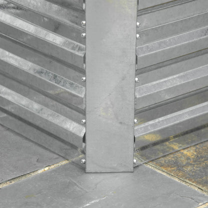 Galvanized Raised Garden Bed, Steel Outdoor Planter, 71'' x 35'' x 23'', Silver Galvanized Planter Boxes at Gallery Canada