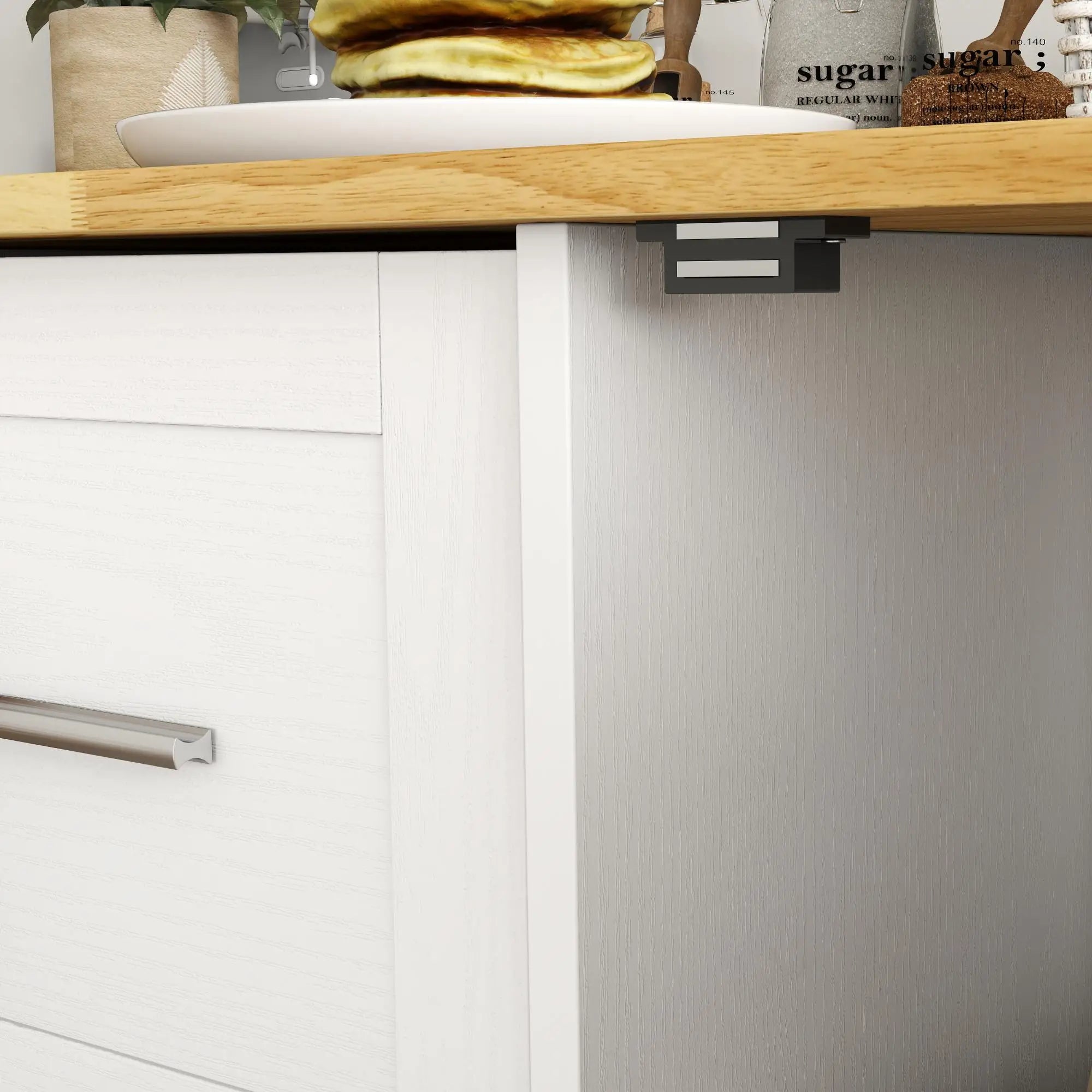 Kitchen Island with Storage, 3 Drawers, 2 Shelves, White Kitchen Islands & Kitchen Carts at Gallery Canada