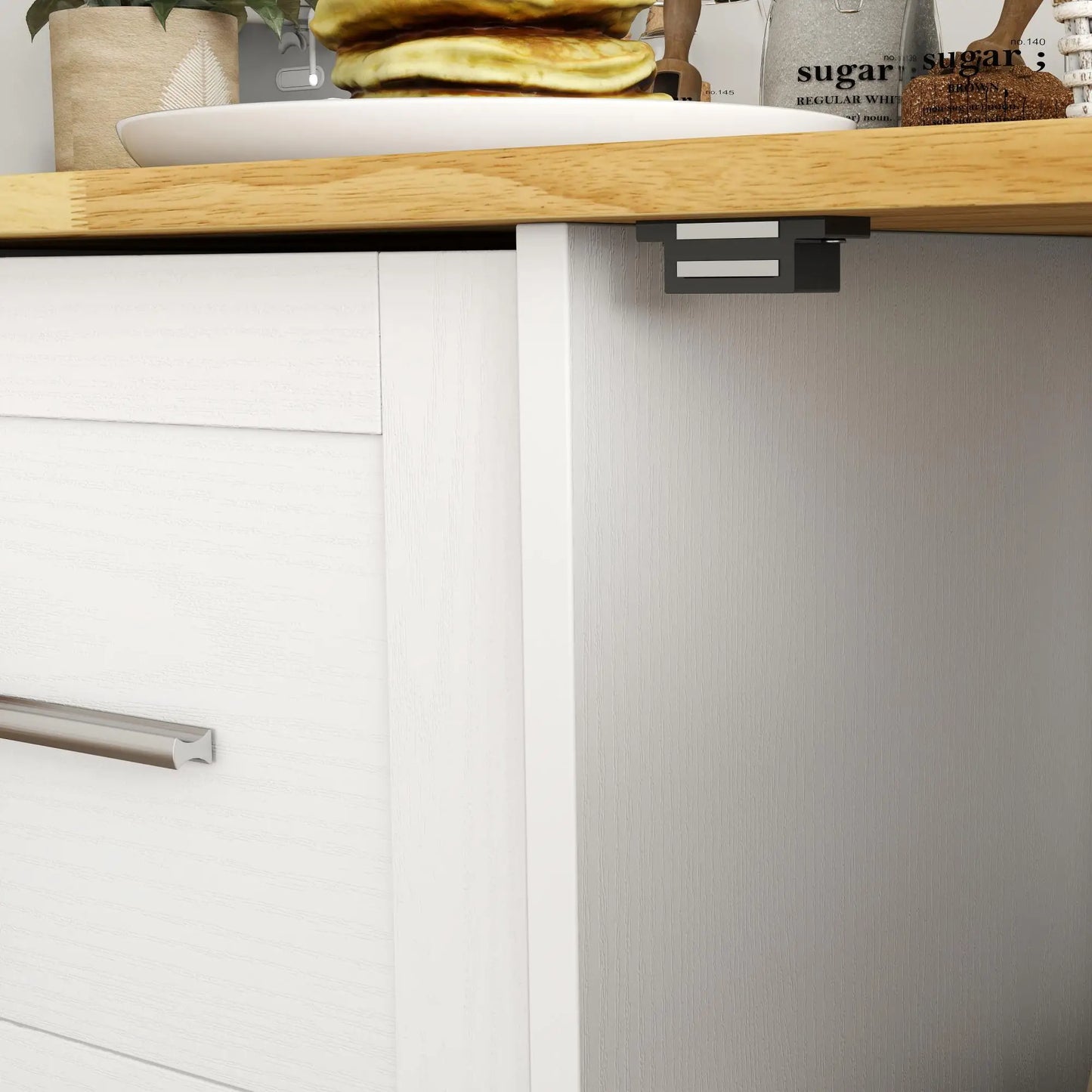 Kitchen Island with Storage, 3 Drawers, 2 Shelves, White Kitchen Islands & Kitchen Carts at Gallery Canada