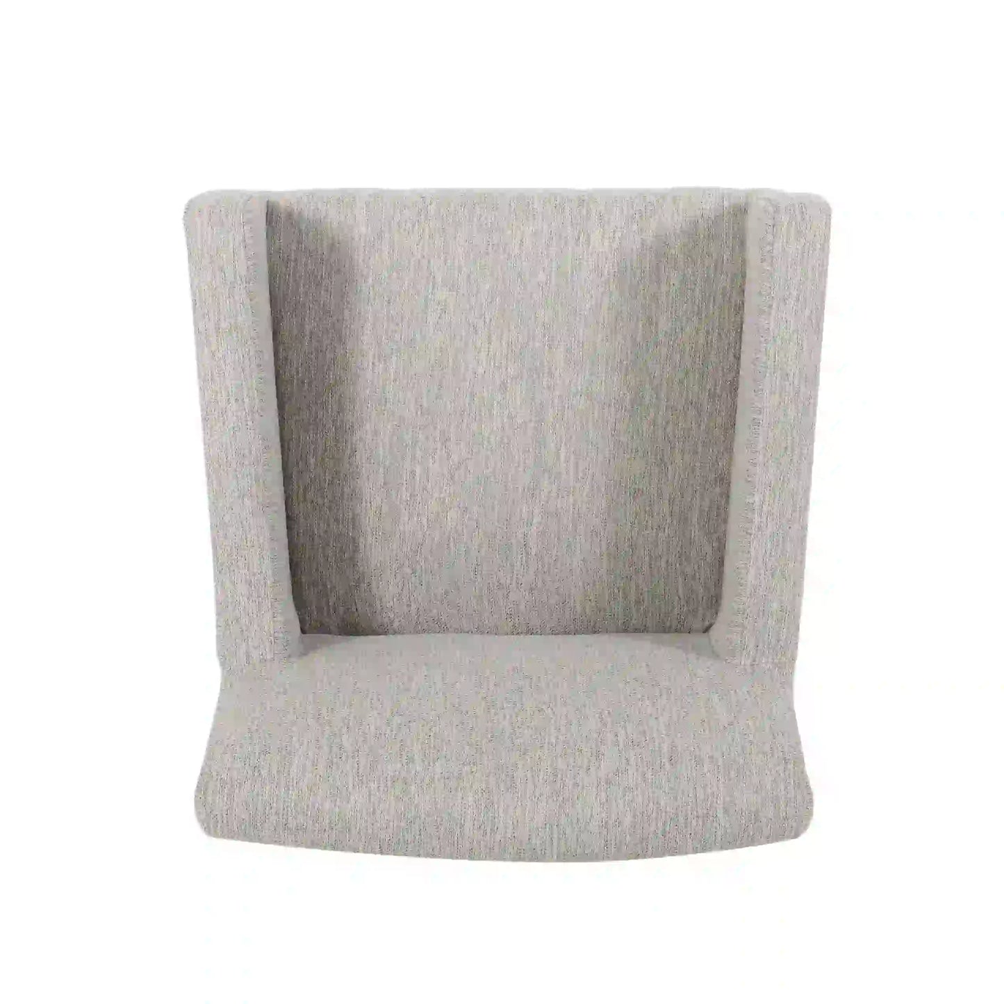 Upholstered Counter Stool, Rubberwood Frame, 24" L x 23" W x 39.5" H, Light Grey Bar Stools at Gallery Canada