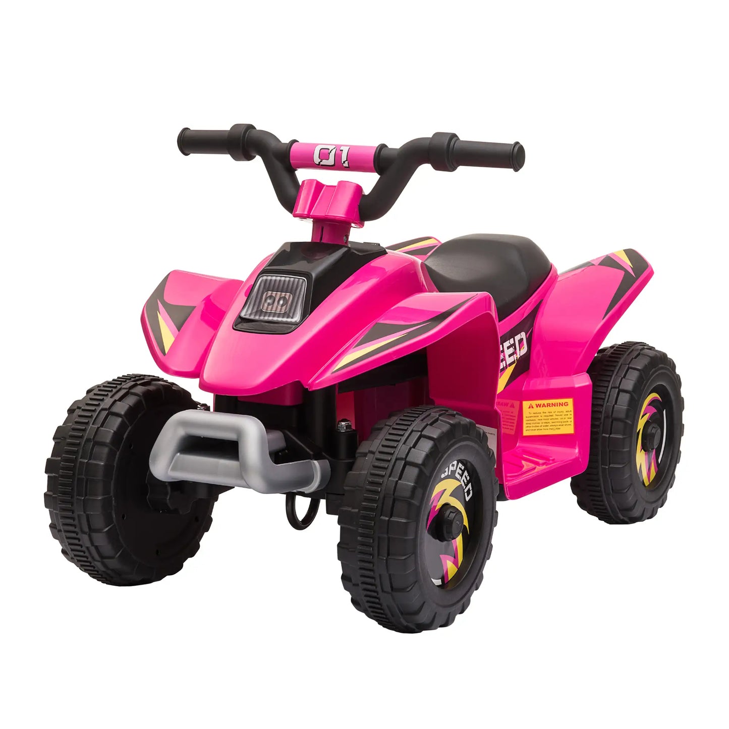 Kids Ride on ATV, 6V Battery Powered, for 18-36 Months, Pink Electric Toy Cars Pink at Gallery Canada