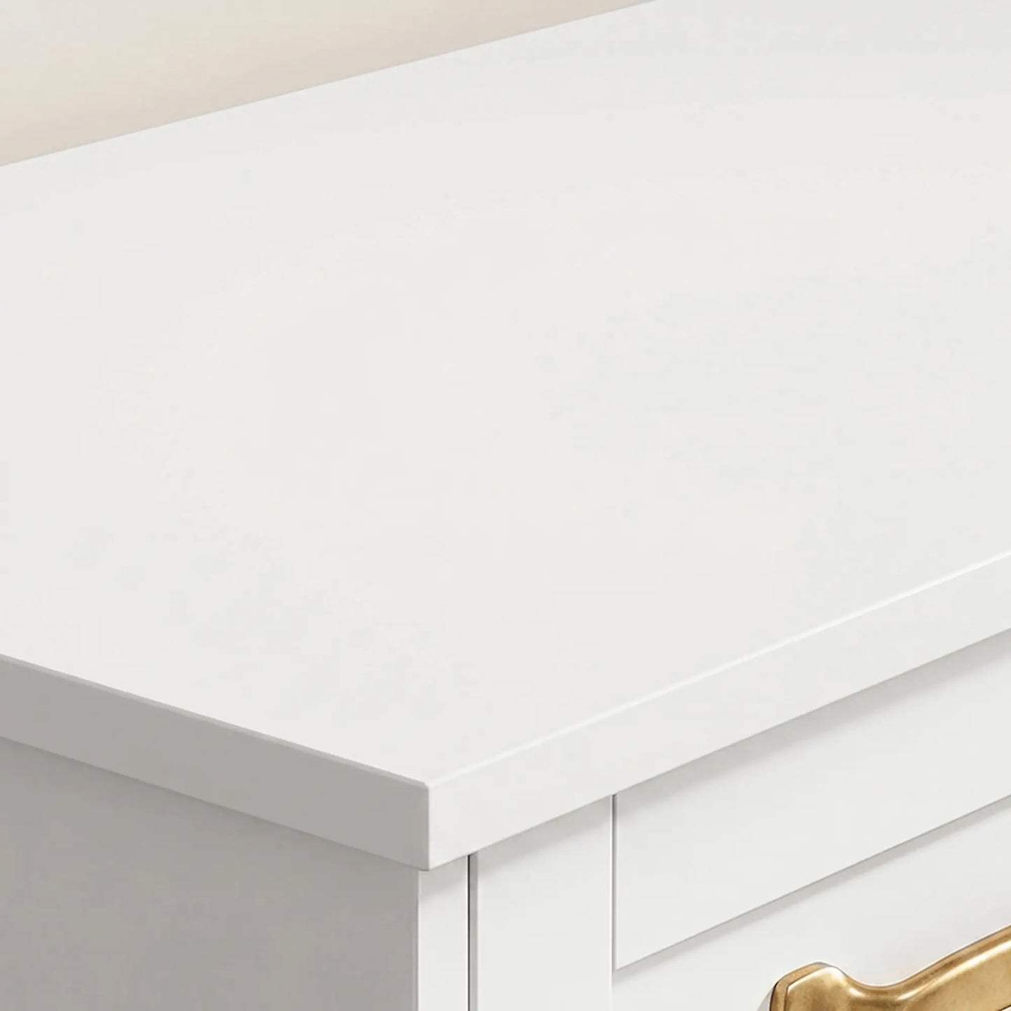 Sideboard Buffet Cabinet, 55" Modern Farmhouse, 4 Drawers, 4 Doors
