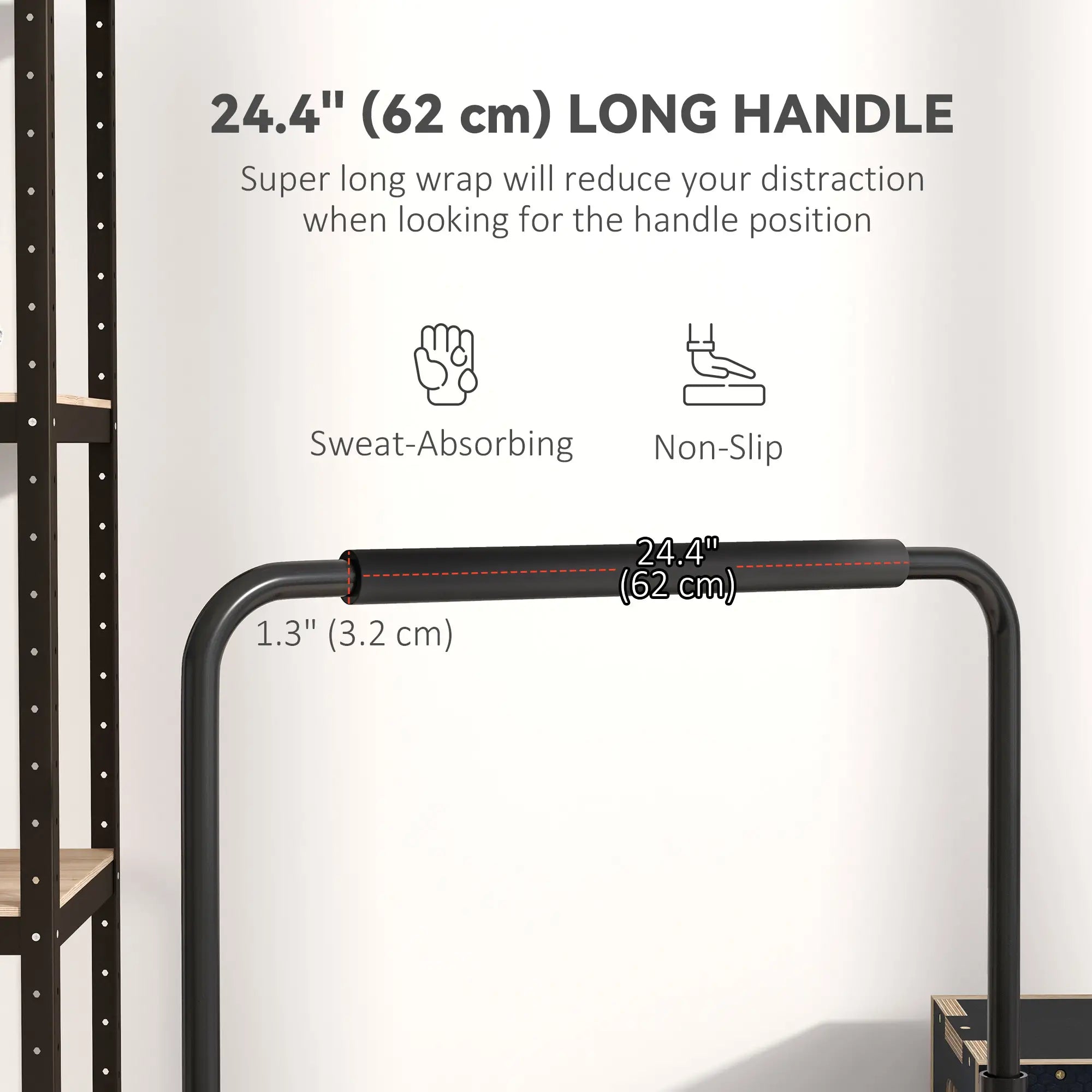 Adjustable Push Up Bars, Dip Station with 4 Height Levels More-Strength Training Equipment at Gallery Canada