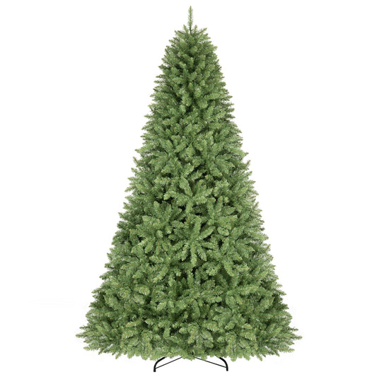 7.5 FT Artificial Christmas Tree, Easy-Setup Hinges, Green Christmas Tree Green at Gallery Canada