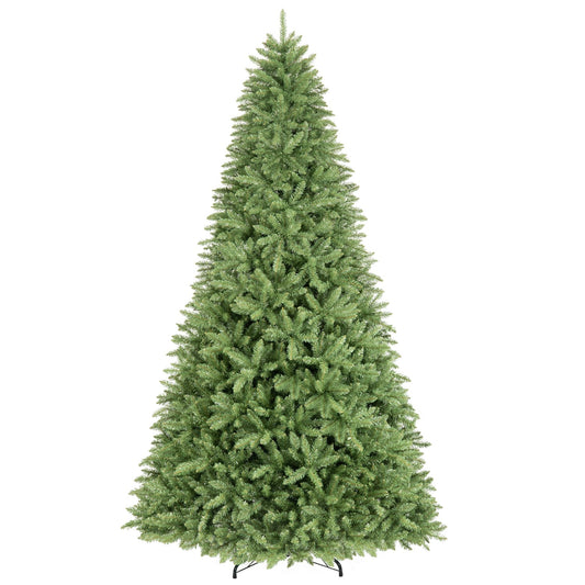 9 Ft Artificial Christmas Tree, Easy-Setup Hinges, Green Christmas Tree Green at Gallery Canada