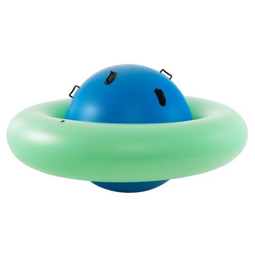 7.5 Foot Giant Inflatable Dome Rocker Bouncer, Green