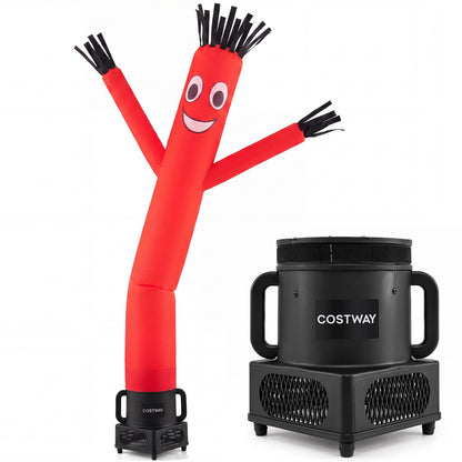 7 FT Inflatable Tube Man with Blower, Black