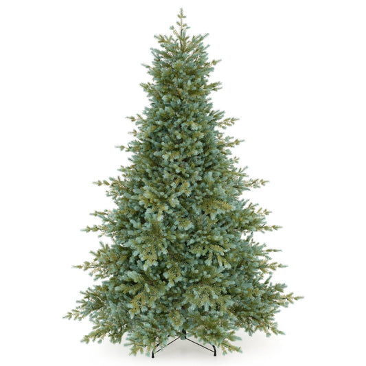 7 FT Pre-Lit Artificial Christmas Tree 460 LED Lights, Green Christmas Tree Green at Gallery Canada