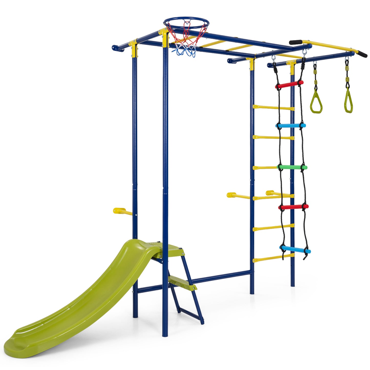 7-In-1 Indoor Jungle Gym For Toddlers