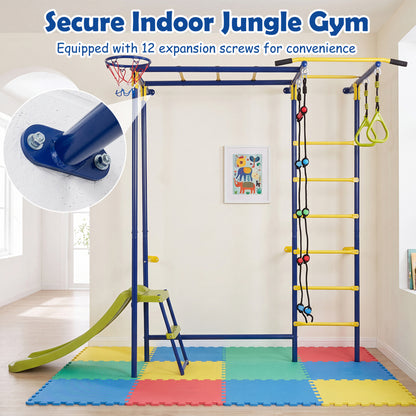 7-In-1 Indoor Jungle Gym For Toddlers