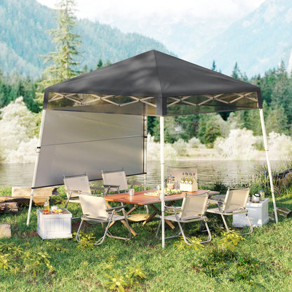 7 x 7 FT Pop-Up Canopy Tent, For Sports Picnic Camping, Gray Canopies at Gallery Canada