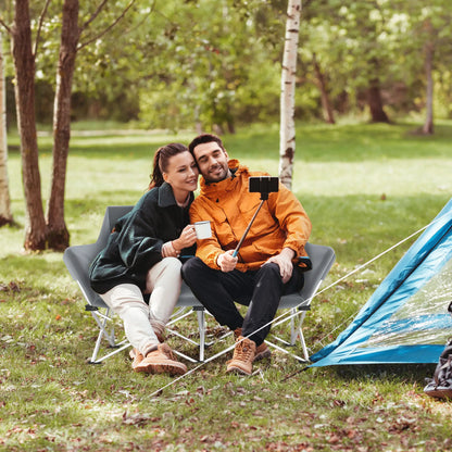 Double Camping Chair, Oversized Loveseat, Heavy Duty, Supports 529 lbs Picnic Tables & Camping Chairs at Gallery Canada