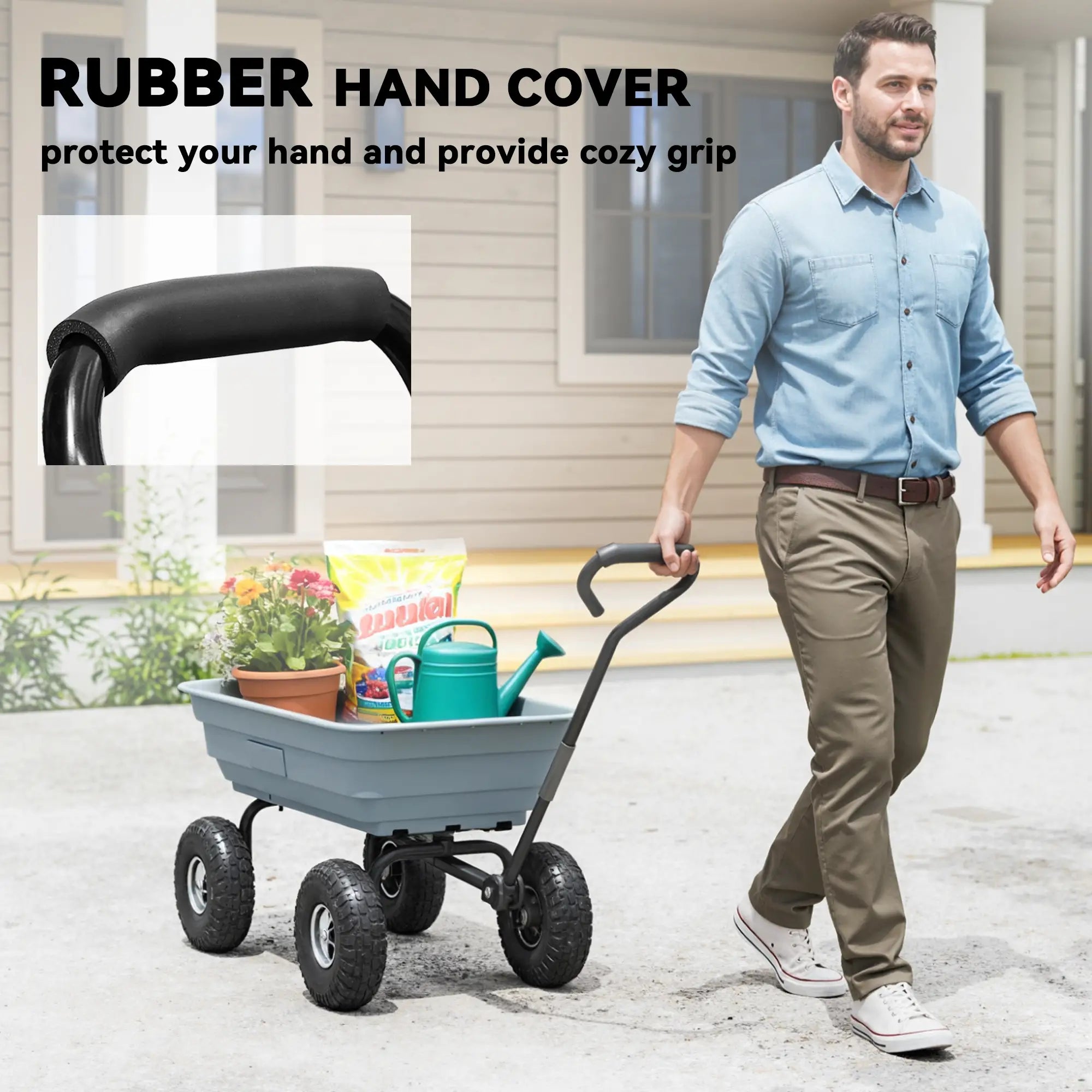 Steel Garden Cart, 10