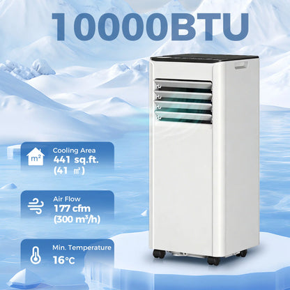 10000 BTU Portable AC, Dehumidifier, Fan, WiFi Voice Remote, 441 Sq. ft Air Conditioner at Gallery Canada