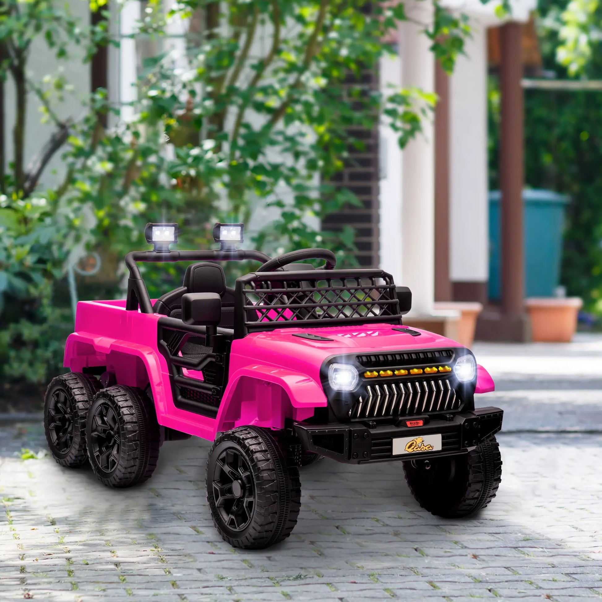 12V 4WD/2WD Kids Electric Car, Remote Control, Pink Electric Toy Cars at Gallery Canada