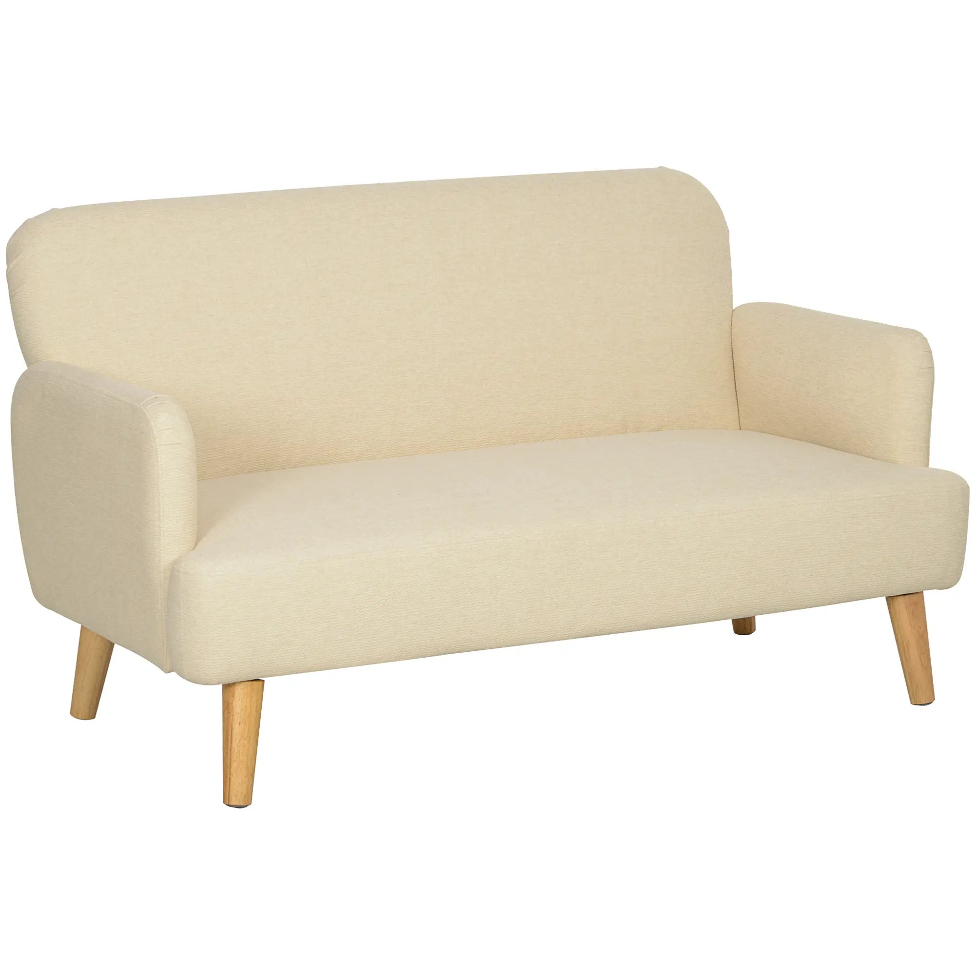 Velvet Fabric 2 Seater Sofa, Small Loveseat 8.3