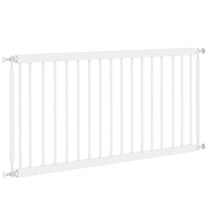 26-37 Inch Dog Gate, Adjustable Pet Gate, 18 Inch Tall, White Pet Gates White at Gallery Canada
