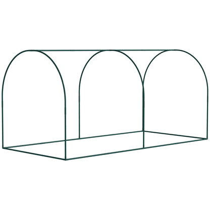 8' x 3' Crop Cage, Garden Plant Protector, Dark Green Walk In Greenhouses at Gallery Canada