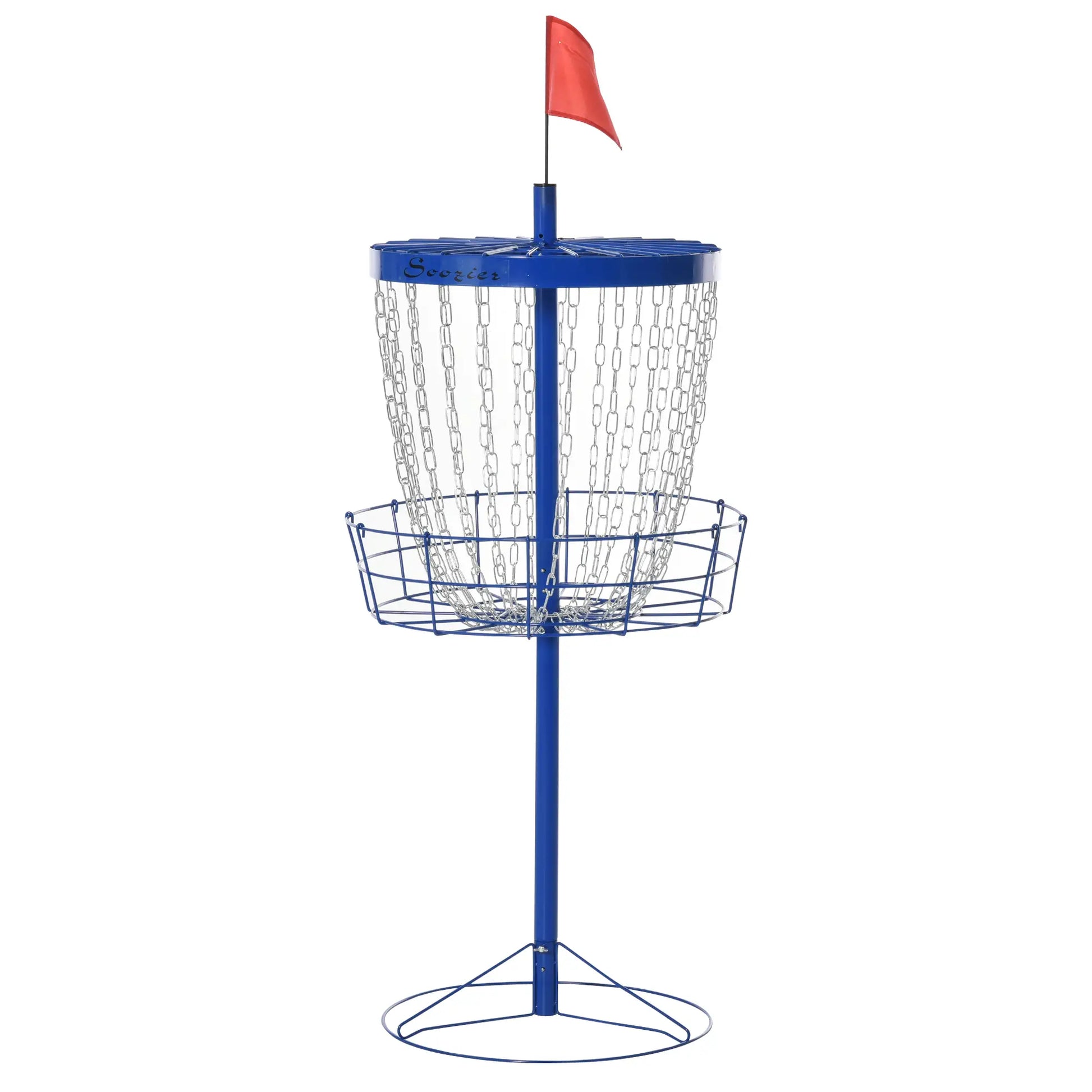 24-Chain Portable Disc Golf Basket, Easy Assembly, Lightweight, Deep Blue Baseball Deep Blue at Gallery Canada
