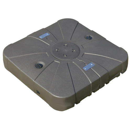 Square Cantilever Umbrella Base, Water or Sand Filled, Wheels, Heavy-Duty Stand