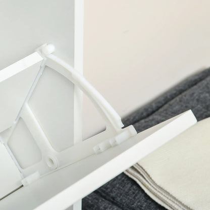 Shoe Cabinet, 3 Flip Drawers, Narrow, Holds 12 Pairs, White Shoe Storage Cabinets & Racks at Gallery Canada